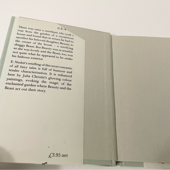 Vtg Beauty and the Beast Book E Nesbit illus by Julia Christie Mini Book - Picture 7 of 12